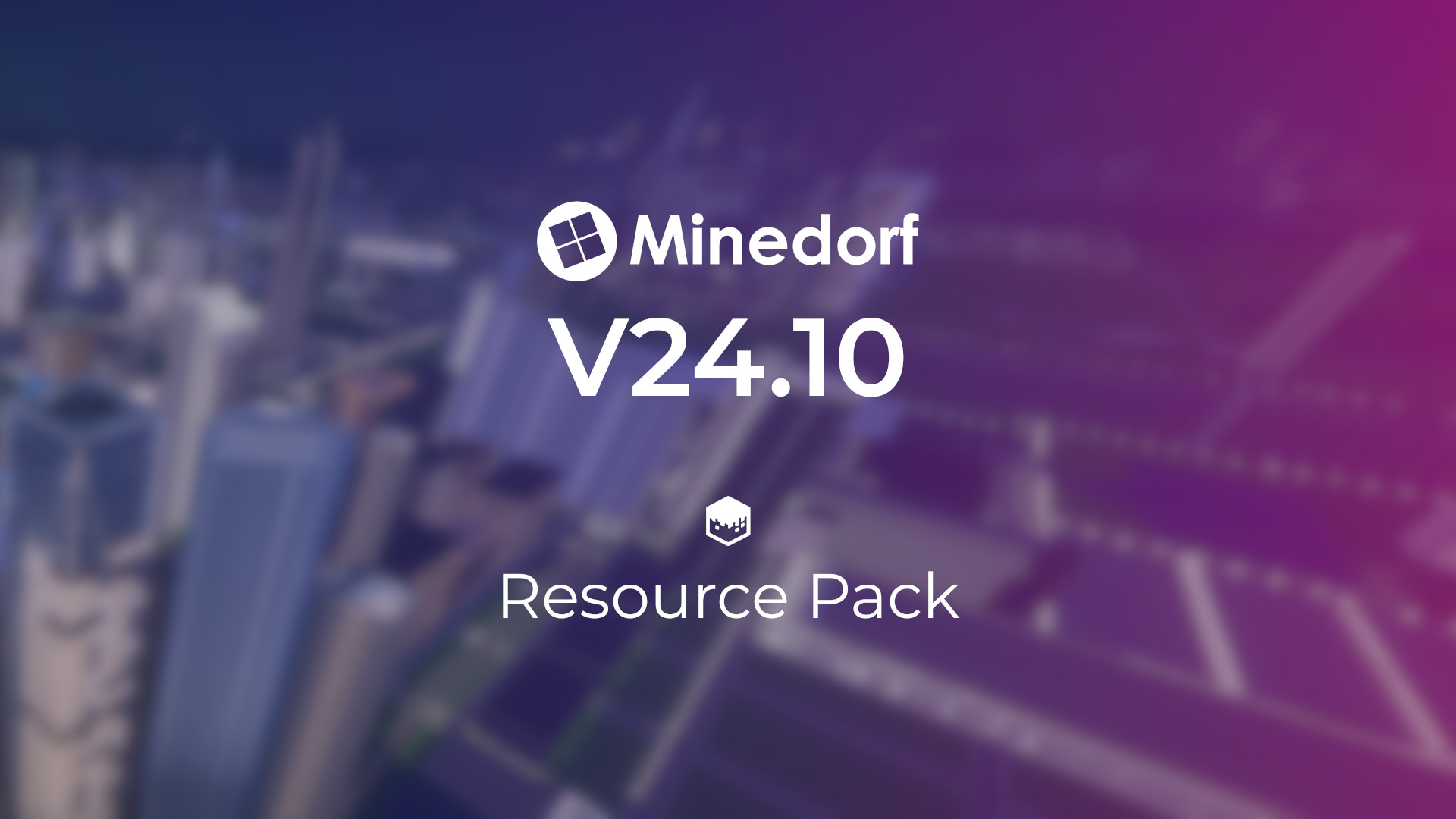 Minedorf v24.10 Resource Pack